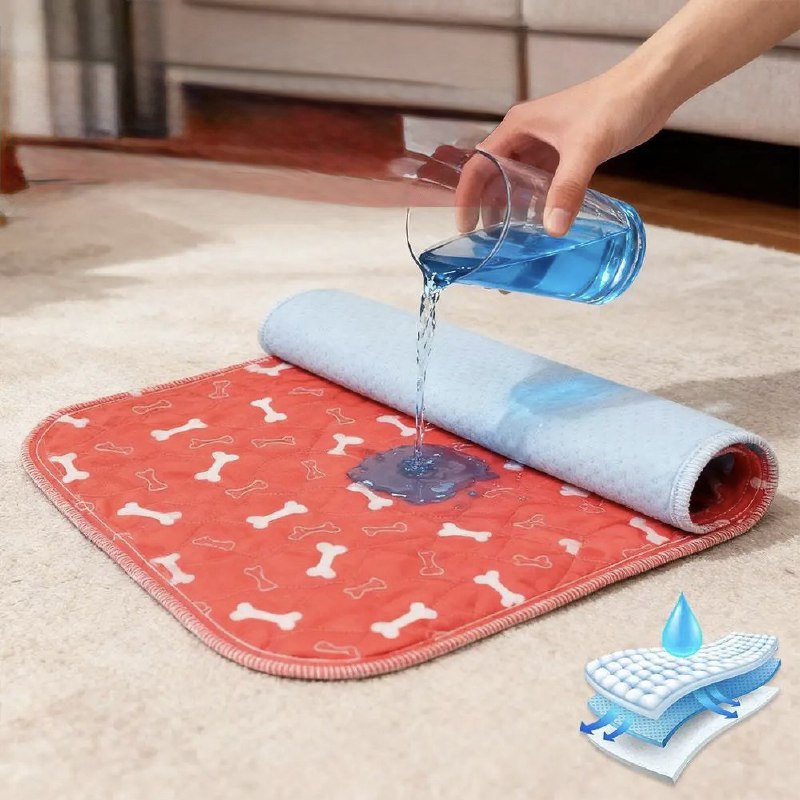 Tappetino assorbente lavabile per cani